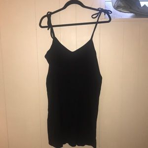 NWT American eagle cotton dress black M